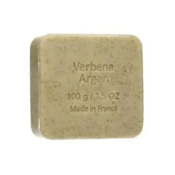 Savon Du Midi Jabon Exfoliante Argan-Verbena Pastilla 100Gr. Bio