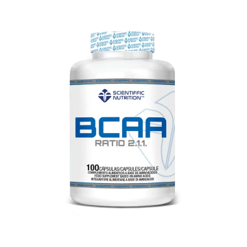 Scientiffic Nutrition Bcaa, 100 capsulas