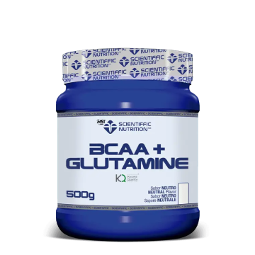 Scientiffic Nutrition Bcaa+Glutamina Neutro, 500 g