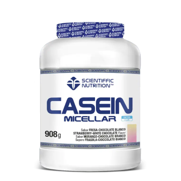 Scientiffic Nutrition Casein Fresa Choco Blanco, 908 g