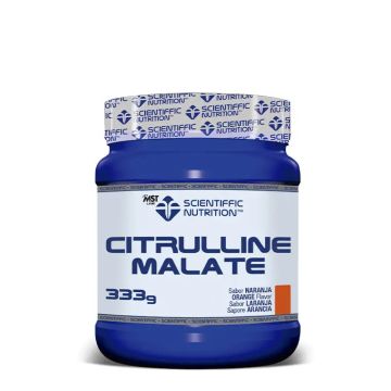 Scientiffic Nutrition Citrulina Malato Naranja, 333 g