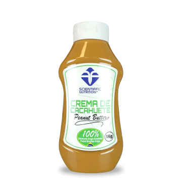 Scientiffic Nutrition Crema Cacahuete Oriinal, 1 kg