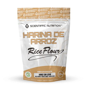 Scientiffic Nutrition Harina De Arroz . Arroz- Leche , 1.5 kg