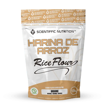 Scientiffic Nutrition Harina De Arroz Choco Brownie, 1.5 kg