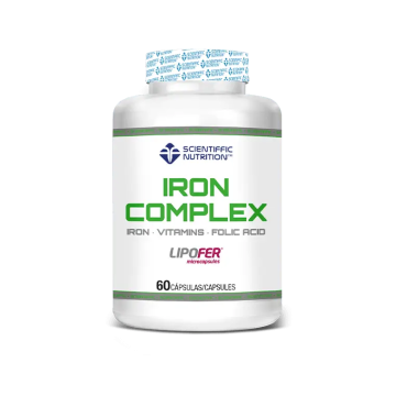 Scientiffic Nutrition Iron Complex, 60 capsulas