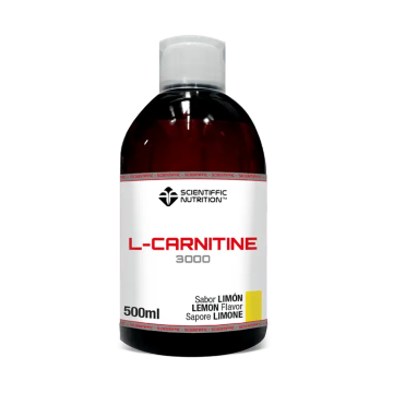 Scientiffic Nutrition L-Carnitina Liquida Ml Limon 3, 500 ml