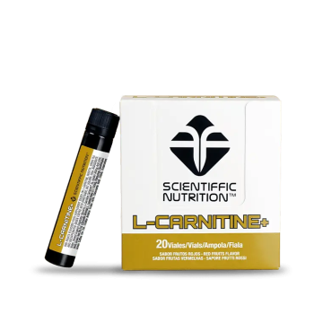 Scientiffic Nutrition L-Carnitine+ Carnipure Vial Frutos Rojos 30Ml 20Ud, 30 ml