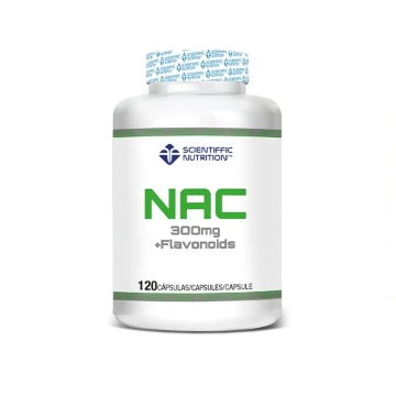 Scientiffic Nutrition Nac +Flavonoids 300Mg  120 capsulas
