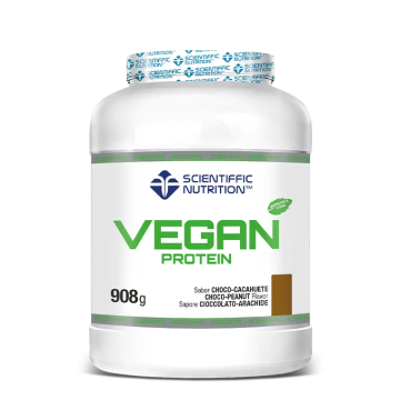Scientiffic Nutrition Vean Protein Choco Cacahuete, 908 g