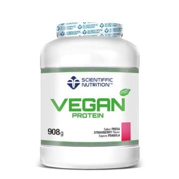 Scientiffic Nutrition Vean Protein Fresa - Nata, 908 g