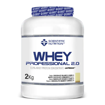Scientiffic Nutrition Whey Professional 2.0 Choco Blanco Canela, 2 kg