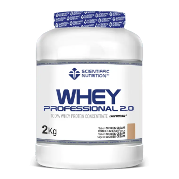 Scientiffic Nutrition Whey Professional 2.0 Cookies, 2 kg