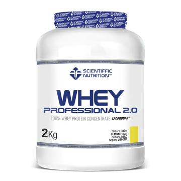 Scientiffic Nutrition Whey Professional 2.0 Limón, 2 kg
