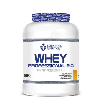 Scientiffic Nutrition Whey Professional 2.0 Piña-Mano, 908 g