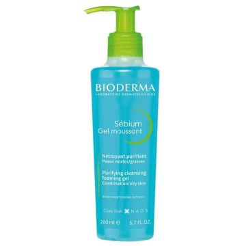 BIODERMA Sebium Gel Moussant Purificante Dispensador 200 ml