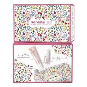 Sensilis Pack Skin Glow Juicy Cream + Sérum Con Vitamina C , 65 ml