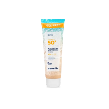 Sensilis Gel Crema SPF 50+ Hidratante y Refrescante, 250 ml