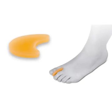 Comforsil Separador De Dedos Extrafino (Media Luna) Cc206, Talla S