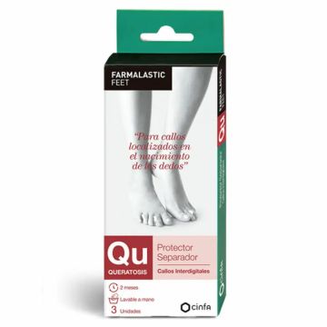 Farmalastic Separador De Dedos De Silicona