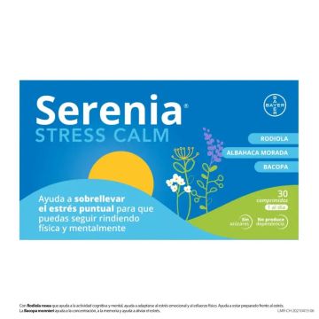 Serenia Stress Calm, 30 comprimidos