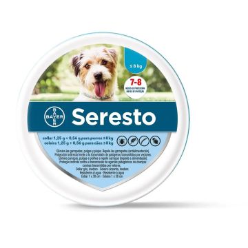 Seresto Collar Perros -8Kg Pequeño