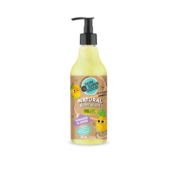 Skin Super Good Gel De Ducha Natural Shimmer & Shine , 500 ml