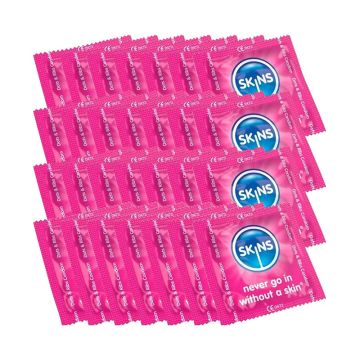 Skins Preservativos Puntos & Estrías Bolsa 500 Uds