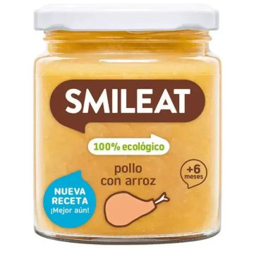 Smileat Tarrito Pollo Con Arroz, 6x230 Gr
