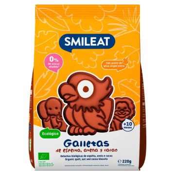 Smileat Galleta Cacao Eco , 220 gr