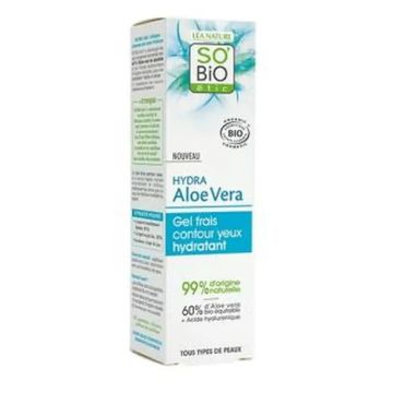 So´Bio Etic Gel Contorno De Ojos Hidratante Aloe 24H 15Ml. Bio