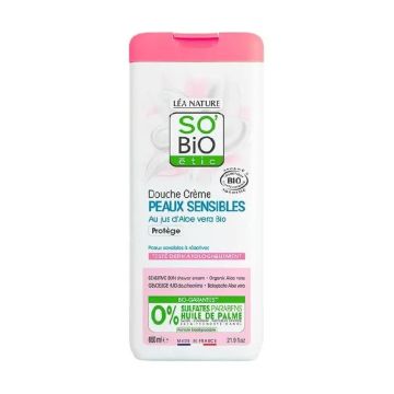 So´Bio Etic Gel De Ducha Piel Sensible Aloe 650Ml.