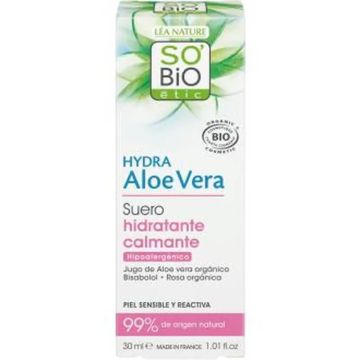 So´Bio Etic Sérum Hidratante Bisabolol-Aloe 30Ml. Bio