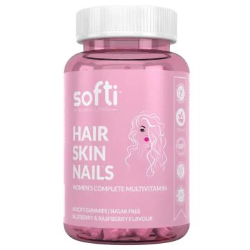 Softi Hair Skin Nails Gummies  60 gummies