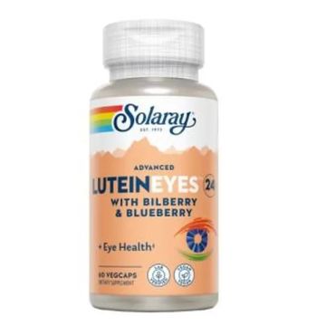 Solaray Advanced Lutein Eyes Tm 24Mg 60V Cápsulas