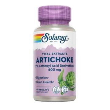 Solaray Artichoke (Alcachofa) 300Mg. 60 Cápsulasveg.