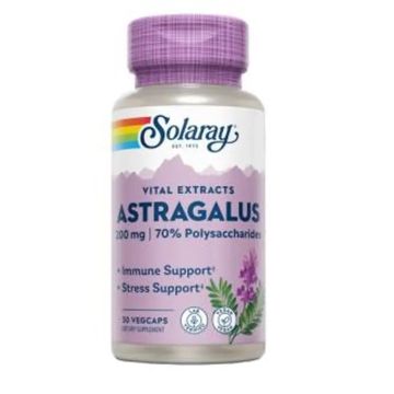 Solaray Astragalus Root Extract 200Mg. 30 Cápsulasveg