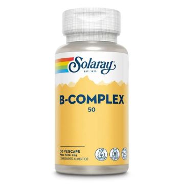 Solaray B Complex, 50 Cápsulas
