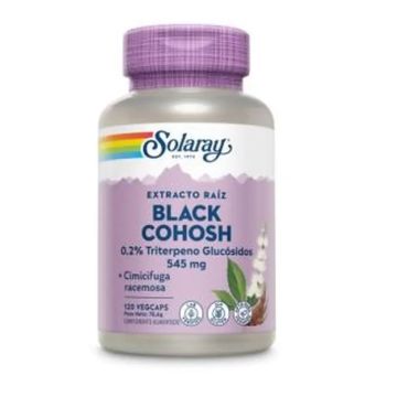 Solaray Black Cohosh (Cimicifuga) 120 Cápsulas