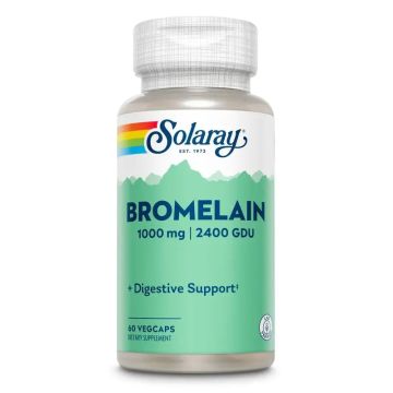 Solaray Bromelaina 60 Cápsulas