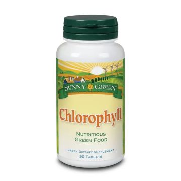 Solaray Chlorophyll, 90 Comprimidos