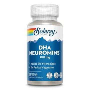 Solaray Dha Neuromins 100 Mg, 30 Perlas