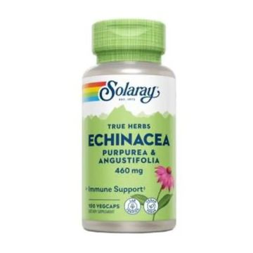 Solaray Echinacea (Angustifolia/Purpurea) 460Mg. 100 Cápsulas