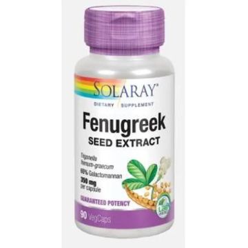 Solaray Fenugreek (Fenogreco) 350Mg. 90 Cápsulasveg.