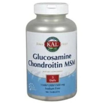 Solaray Gluc/Chon/Msm 90 Cápsulas