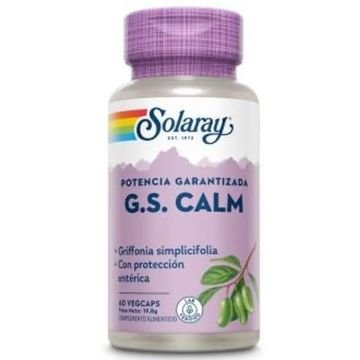 Solaray Gs Calm 60 Cápsulas