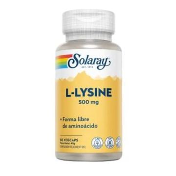 Solaray L-Lysine 500Mg. 60 Cápsulas