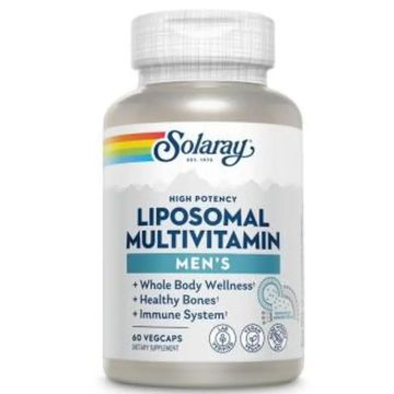 Solaray Liposomal Multivitamin Mens 60Vcaps.