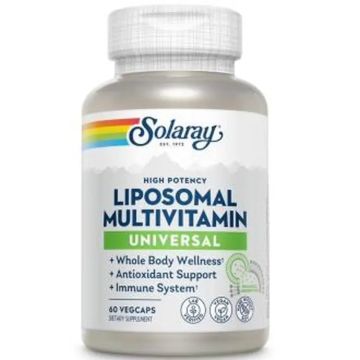 Solaray Liposomal Multivitamin Universal 60Vcaps.