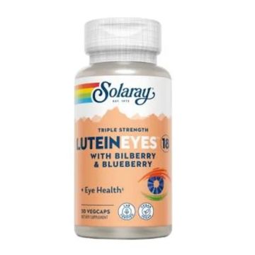 Solaray Lutein Eyes 18Mg. 30 Cápsulas