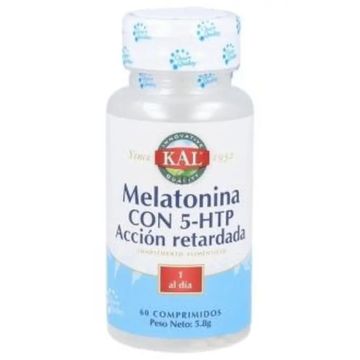 Solaray Melatonina 1,9Mg+Griffonia 60 Comprimidos Kal